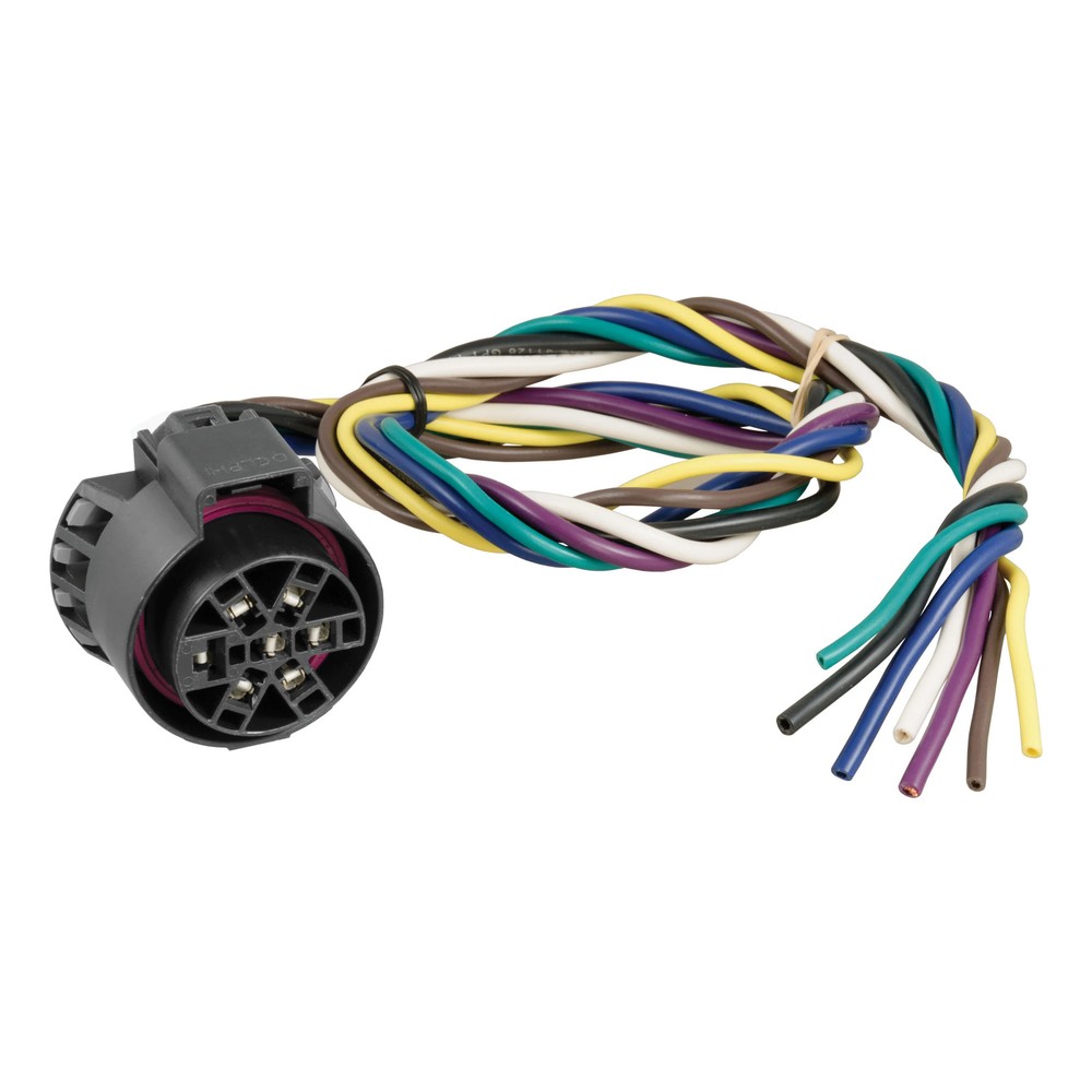CURT 56229 Replacement USCAR Socket with 24" Wires (Vehicle Side)