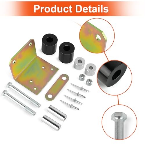 For Peterbilt 379 Lower Roller Bracket Kit Bundle with Rollers & Hardware -