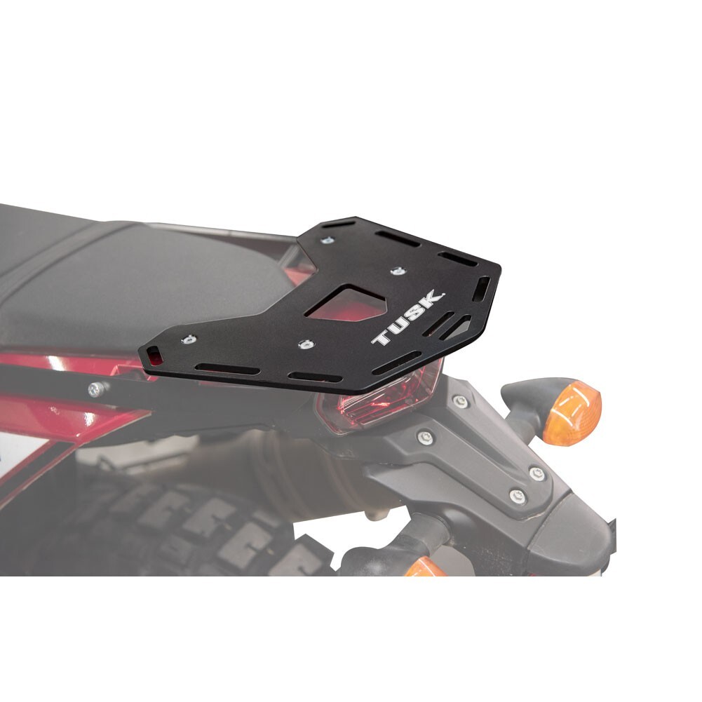 TUSK Rear Luggage Rack Top Case Carrier Backrest Support Yamaha Tenere 700