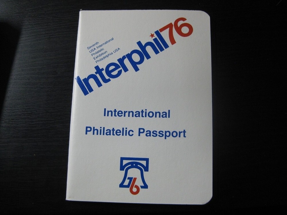 UNITED STATES Interphil 1976 mint International Philatelic Passport book!