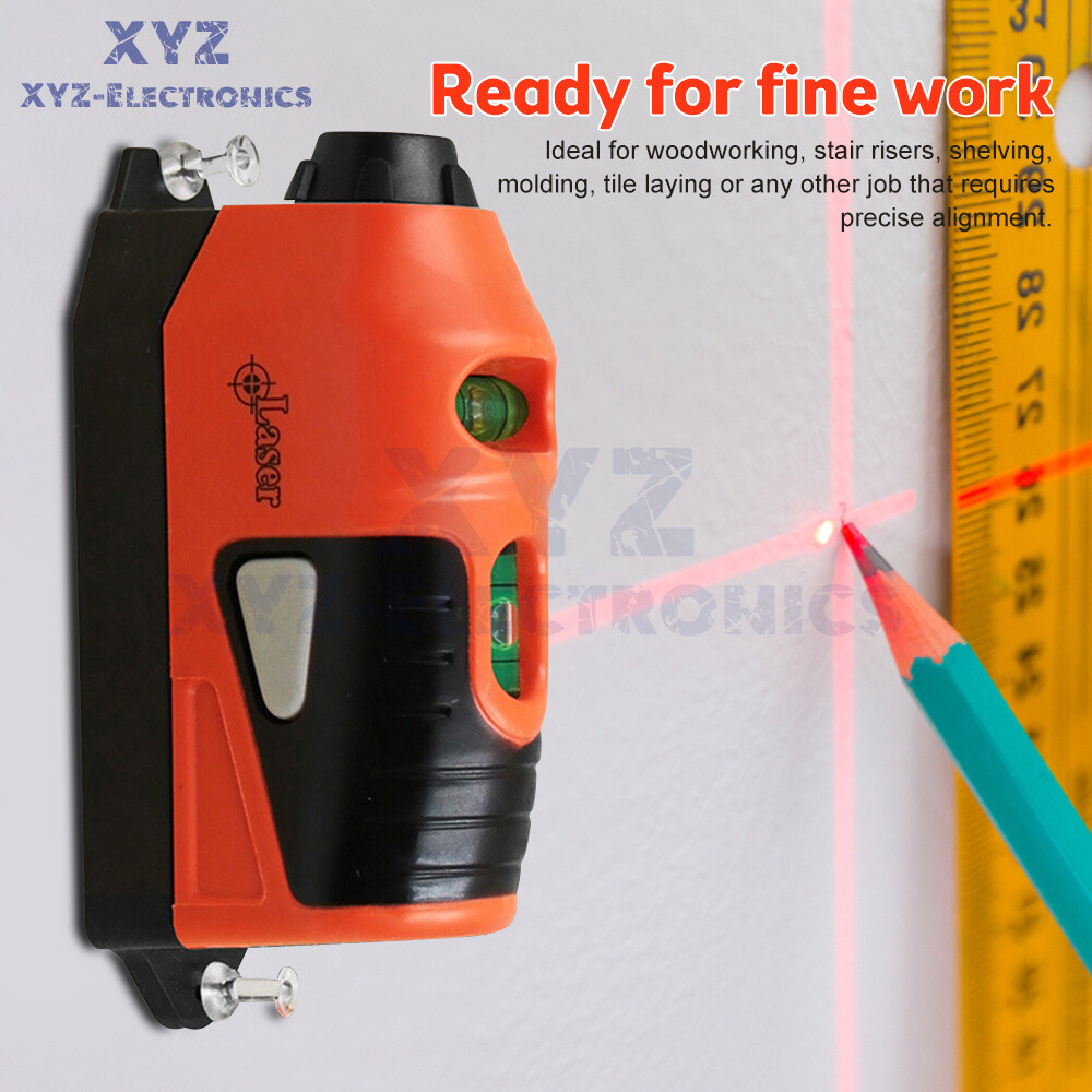 Mini Laser Level Vertical Horizontal Laser Line Projection Measuring Tools