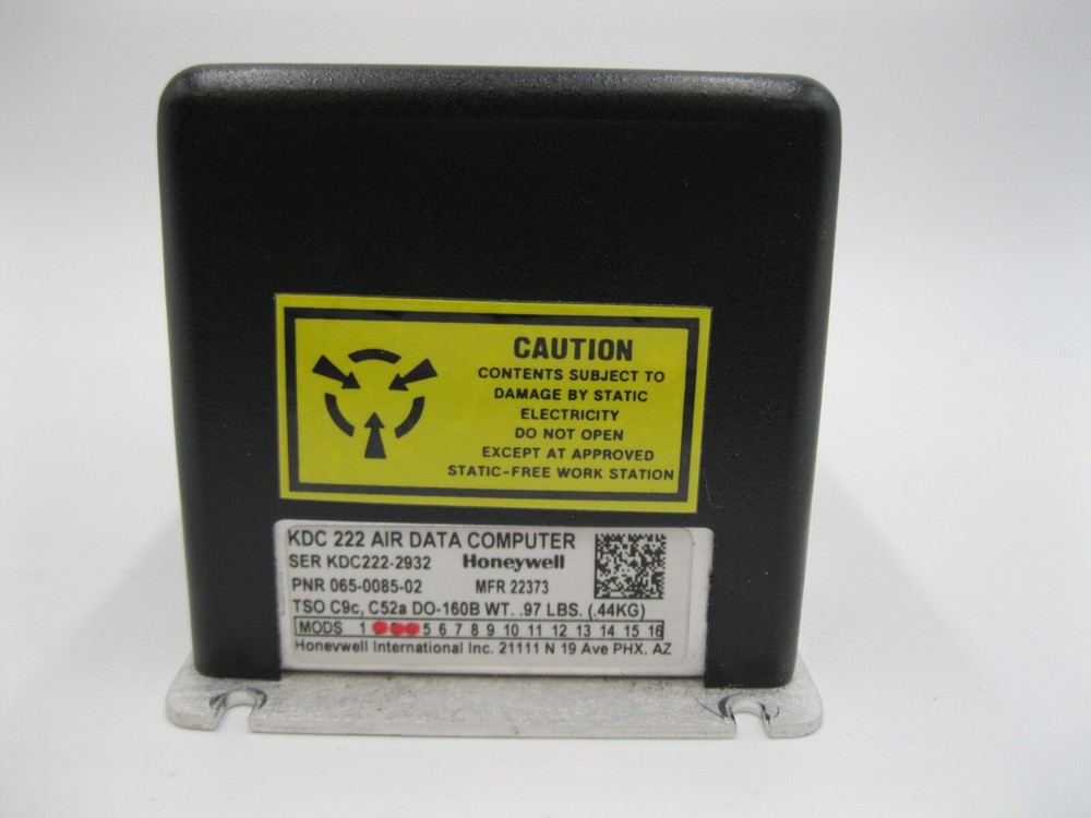 BENDIX KING KDC 222 AIR DATA COMPUTER PN: 065-0085-02 065-00085-0002