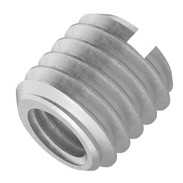 Thin Wall Self Locking Thread Insert, 1/4"-28 Int Thrd Sz, Steel, Ez-310-428