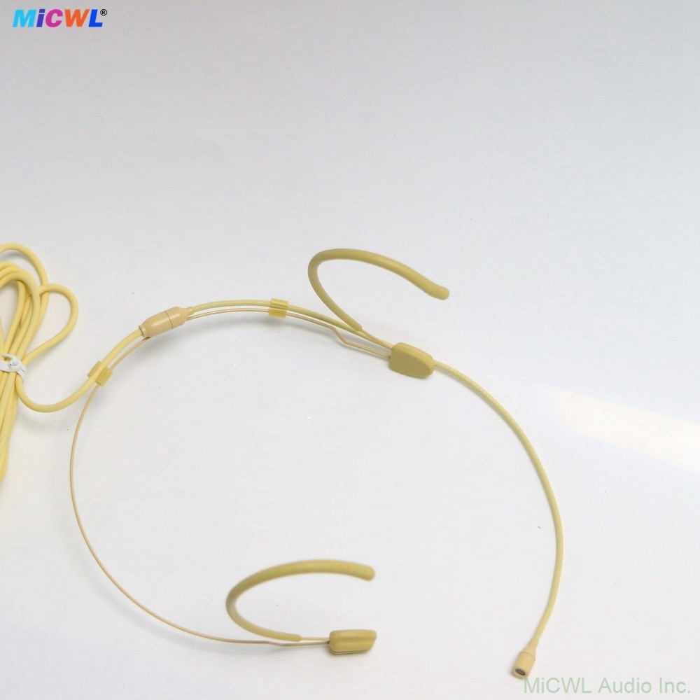 Pro Omnidirectional Headset headworn Microphone For Shure Wireless MIC system