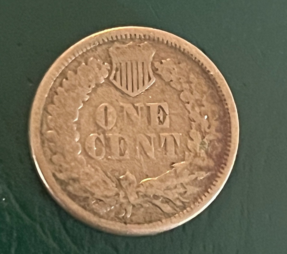 1864 Indian cent , Copper / nickel good condition