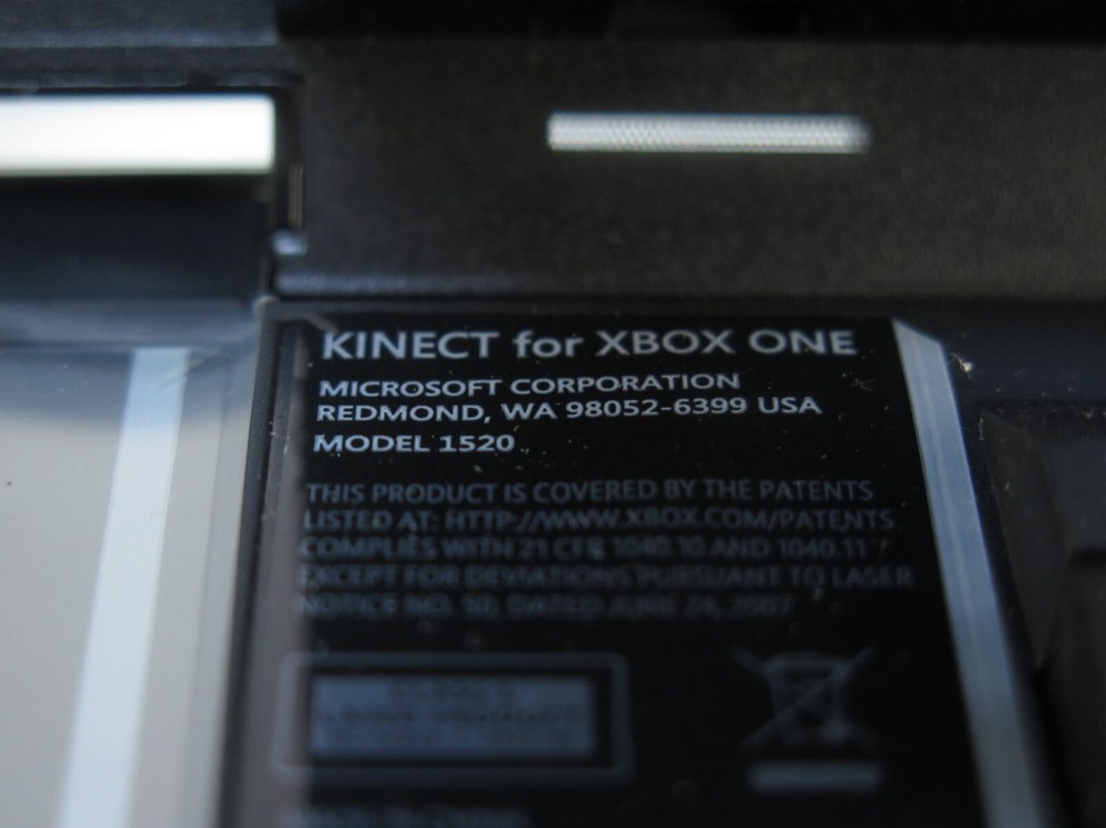 Microsoft Xbox One Kinect Connect Black Sensor Bar Model 1520