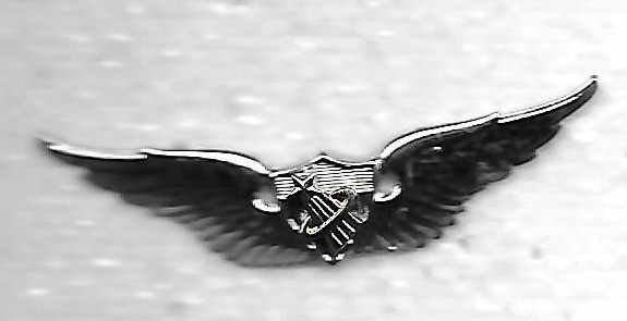 A32 US ARMY PILOT ASTRONAUT BADGE STA-BRITE FINISH