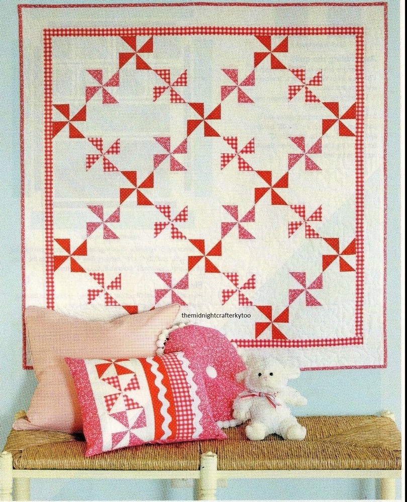 Precious In Pink Quilt Pattern Pieced CB