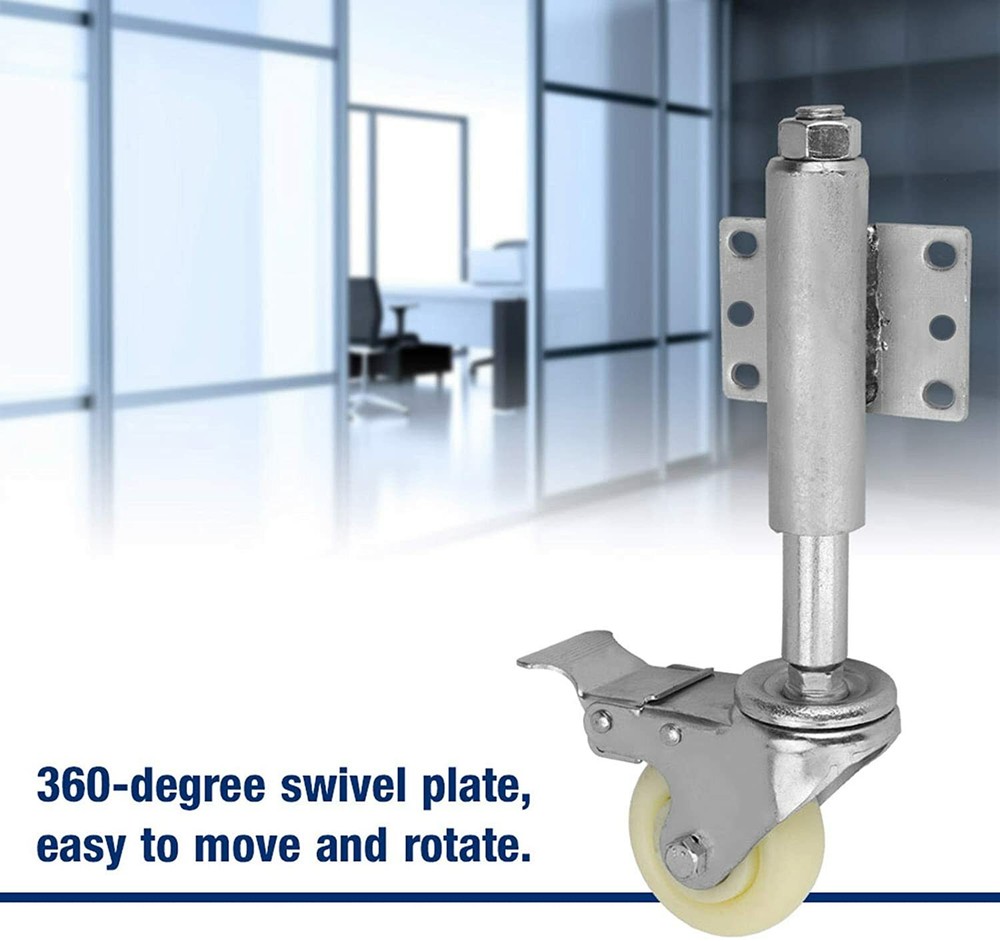 Gate Wheel, Gate Caster Nylon Material and Metal Construction for Mechanical