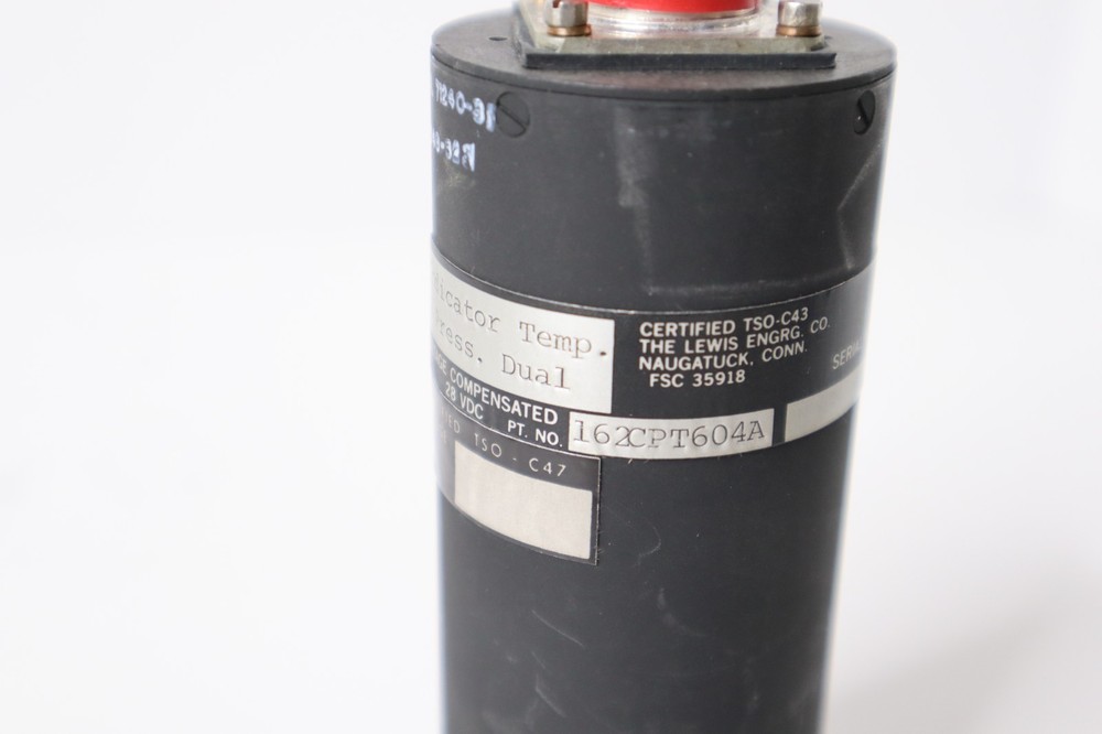 Lewis Engineering 162CPT604A Dual Temperature & Pressure Indicator