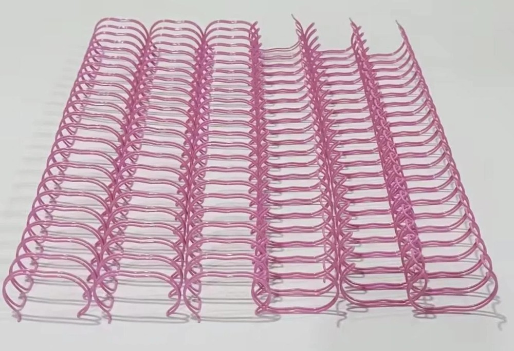 Wire Binding 5/8” Pink – 100pcs – 2:1 Pitch Wire Binding Spines