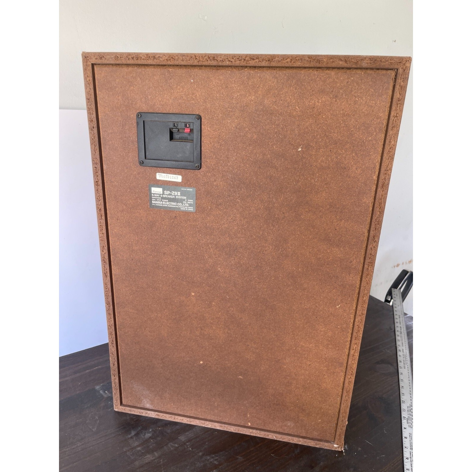 Sansui SP-Z9 II Vintage 5-Way 6-Speaker (Single) Japan 320W Wood Cabinet