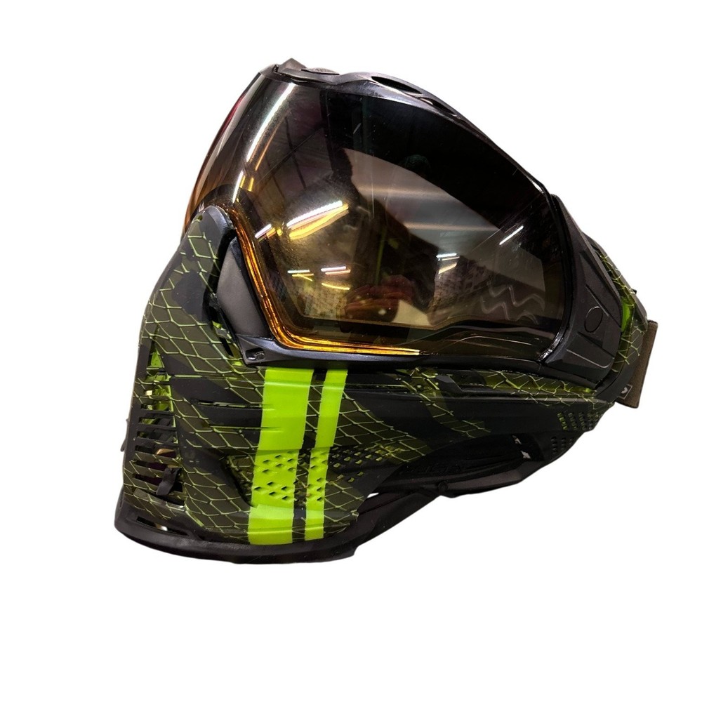 Used Push Paintball Mask w / Case