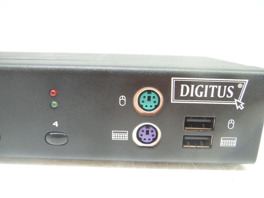 DIGITUS DC-12202-1 KVM Switch For USB & PS/2 Consoles
