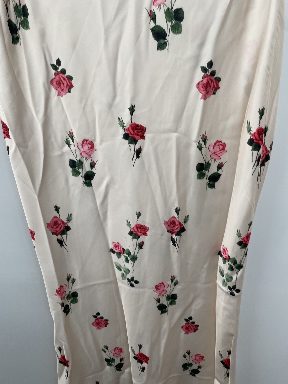 Princess Polly Alegria Maxi Skirt Women's 6 Cream Floral Tir-Waist Cottage NWT