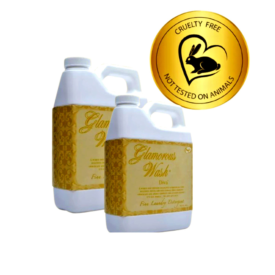 DIVA Glamorous Wash Fine Laundry Detergent by Tyler Candles (Pack 2)