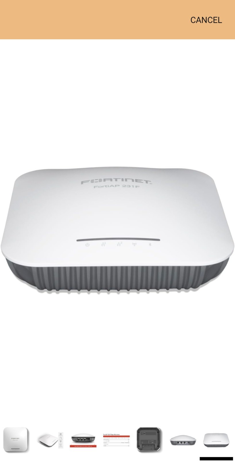 Fortinet FortiAP 231F Wireless Access Point *Tested*