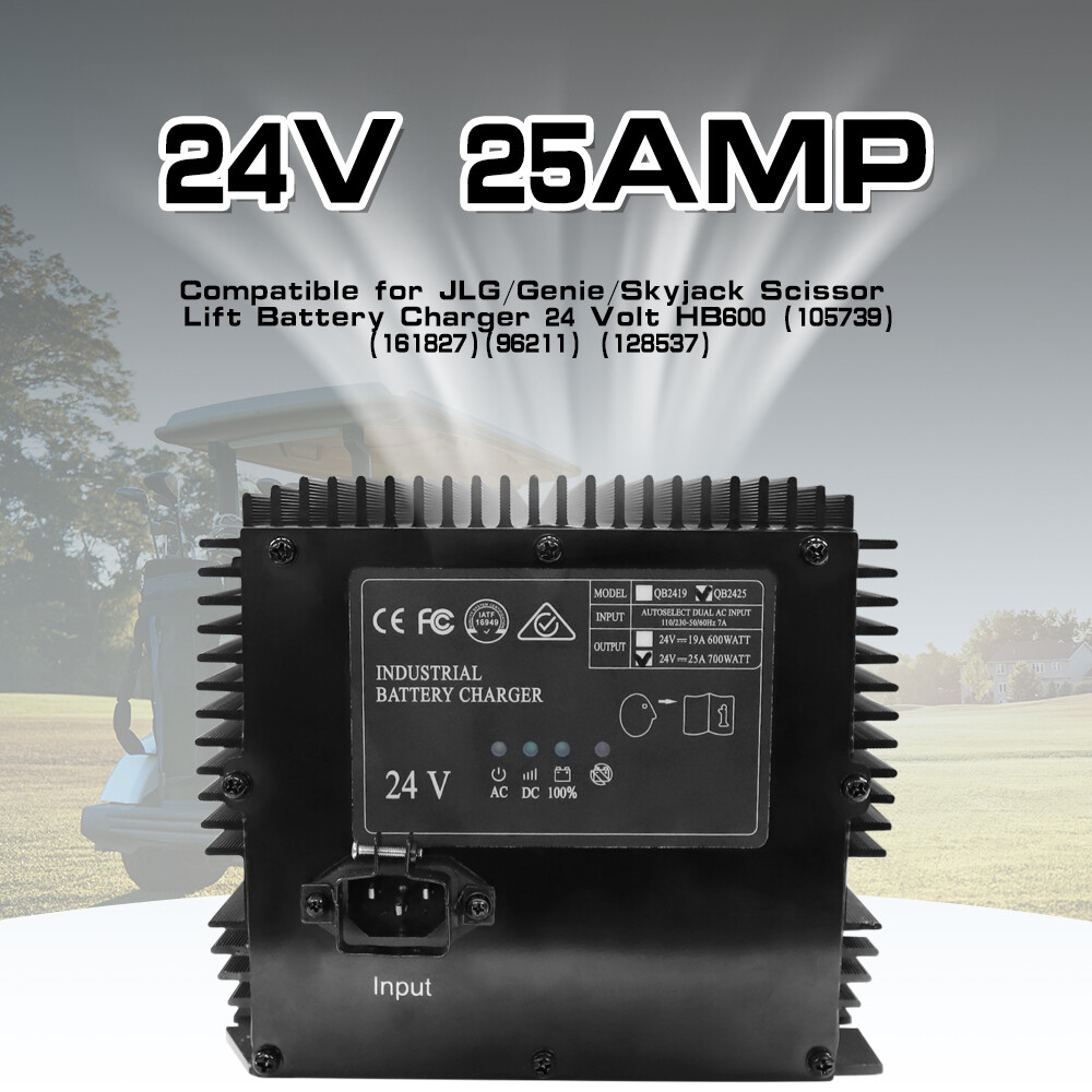 24V 25A Battery Charger 3050097 for Snorkel S1930 S2646 S3246 MPH Scissor Lift