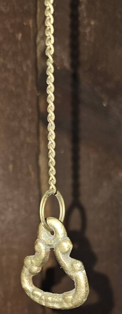 Solid Brass Triple Bell Store Style Doorbell Chime