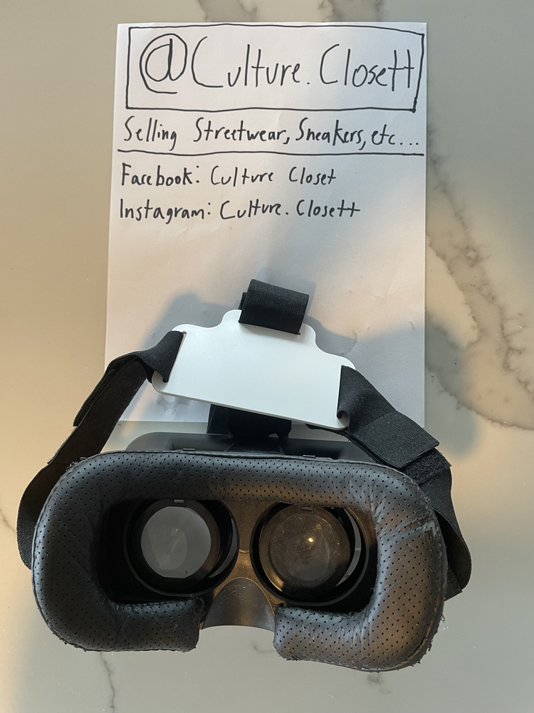 GabbaGoods VR Headset Virtual Reality Glasses for iPhone & Android