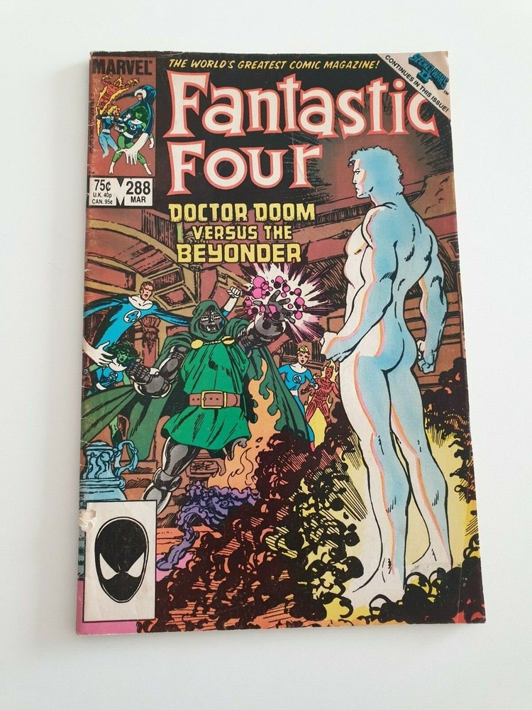 Fantastic Four 288 ORIGINAL MARVEL USA