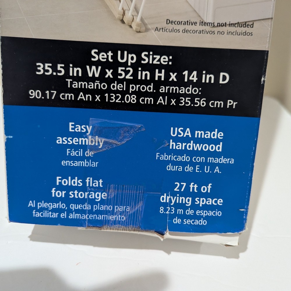 NEW Mainstay Heavy Duty Drying Rack
