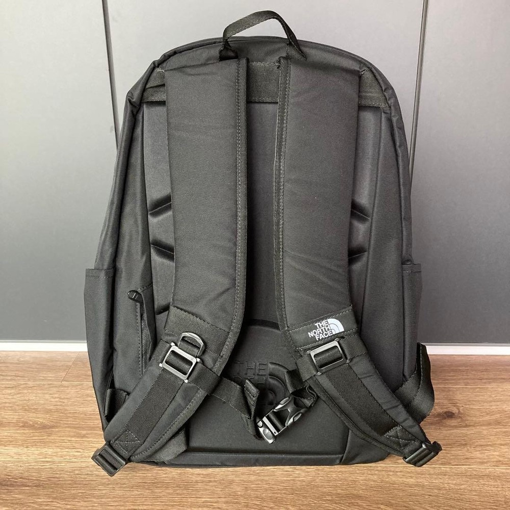 The North Face Super Pack 30L Black Polyester Backpack Used