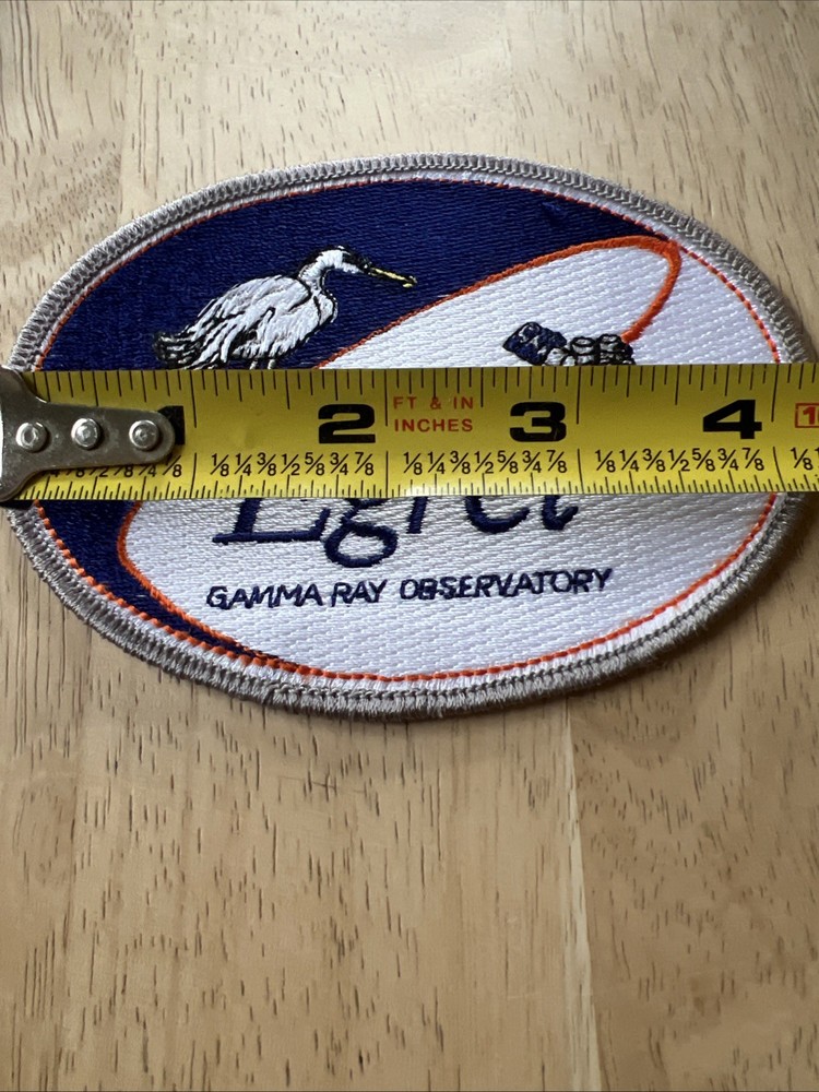NASA Energetic Compton Gamma Ray CGRO Experiment Telescope EGRET Patch