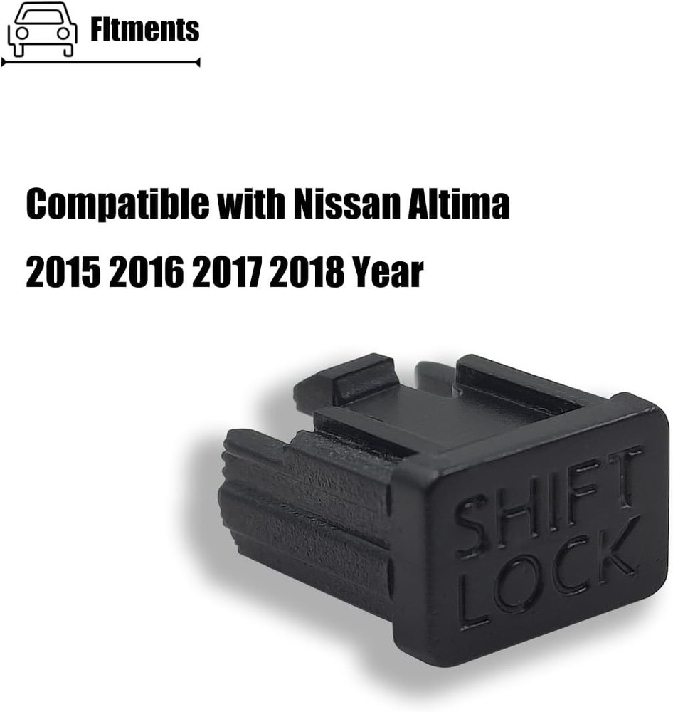 Shift Interlock Cover Cap Compatible with Altima 2015-2018 Year, Shift Lock Over