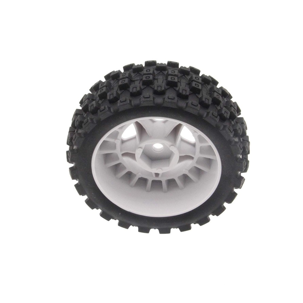 Mounte Tires / Wheels (4) Arrma Typhon White