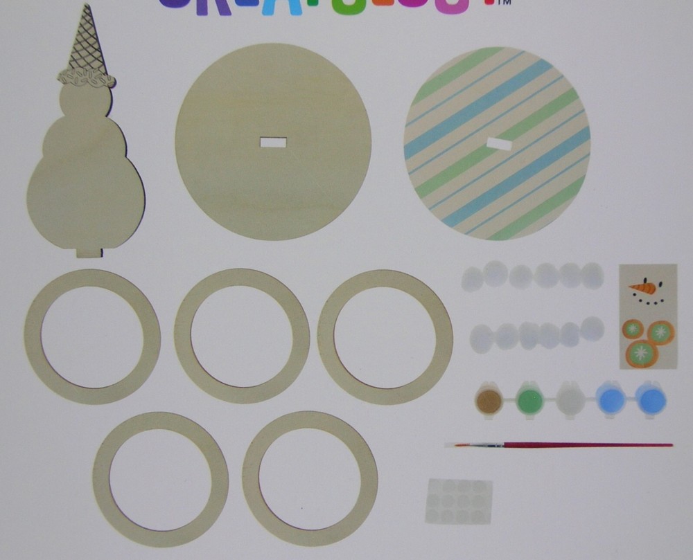 Creatology Snowman Ring Toss Kit ages 6+ NIB