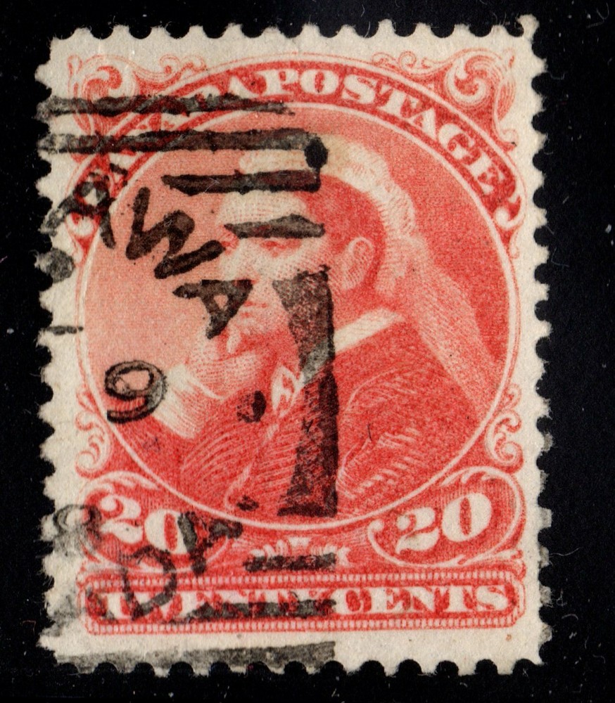 #46 Canada used  well centered Ottawa