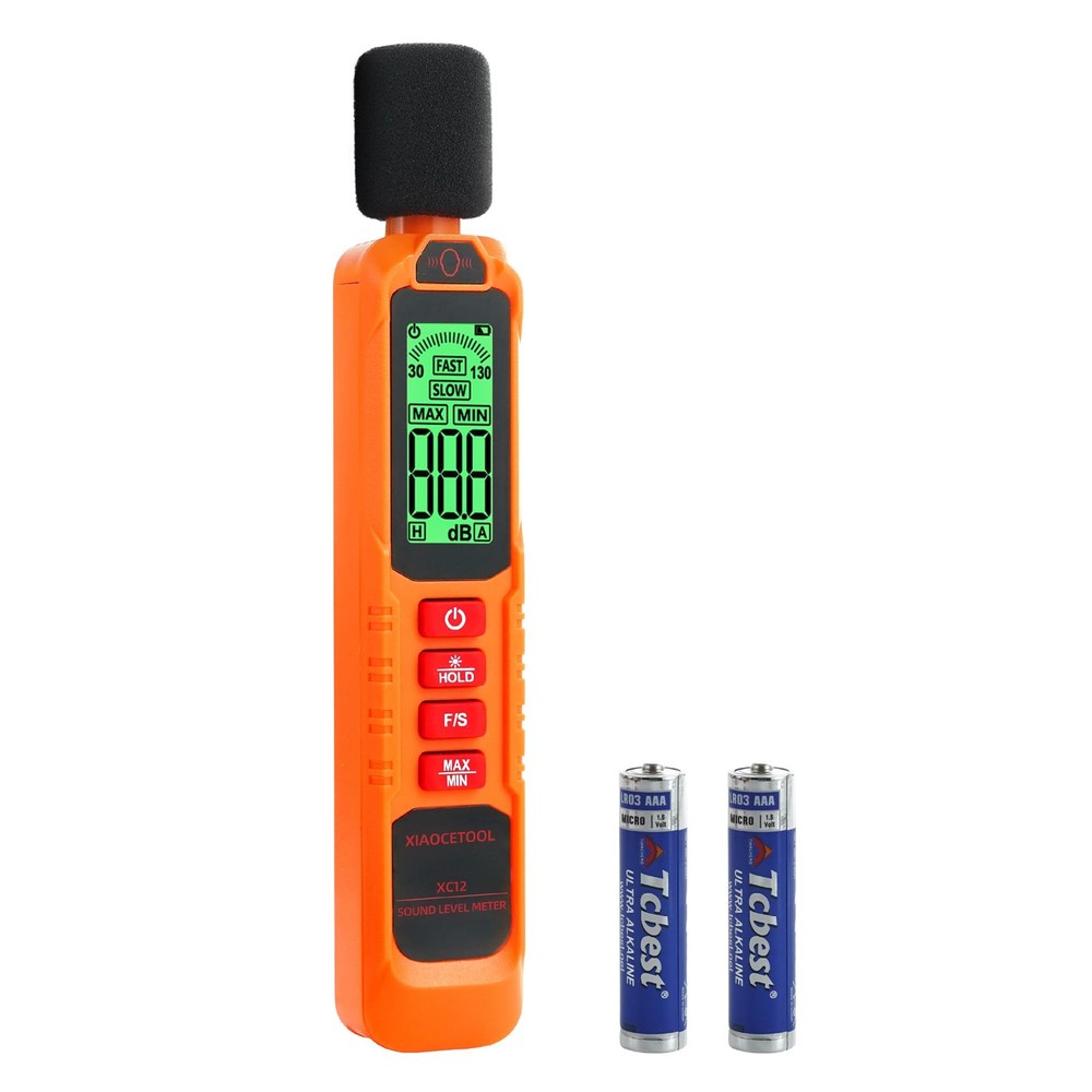 Decibel Meter, ®, Noise Decibel Reader, Sound Level Meter – Range 30-130dB, M...
