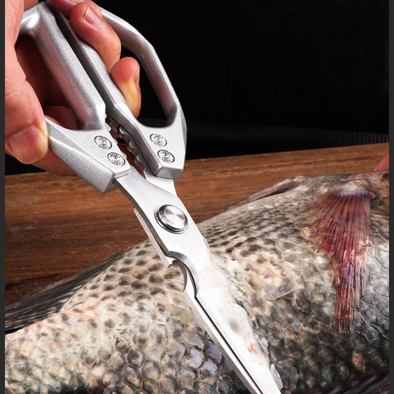 1PC kitchen multi functional stainless steel scissors strong chicken bone
