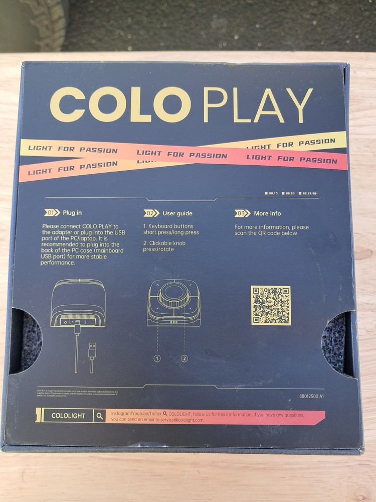 Colo Play Cololight Stream Deck Desktop Controller Gaming PC