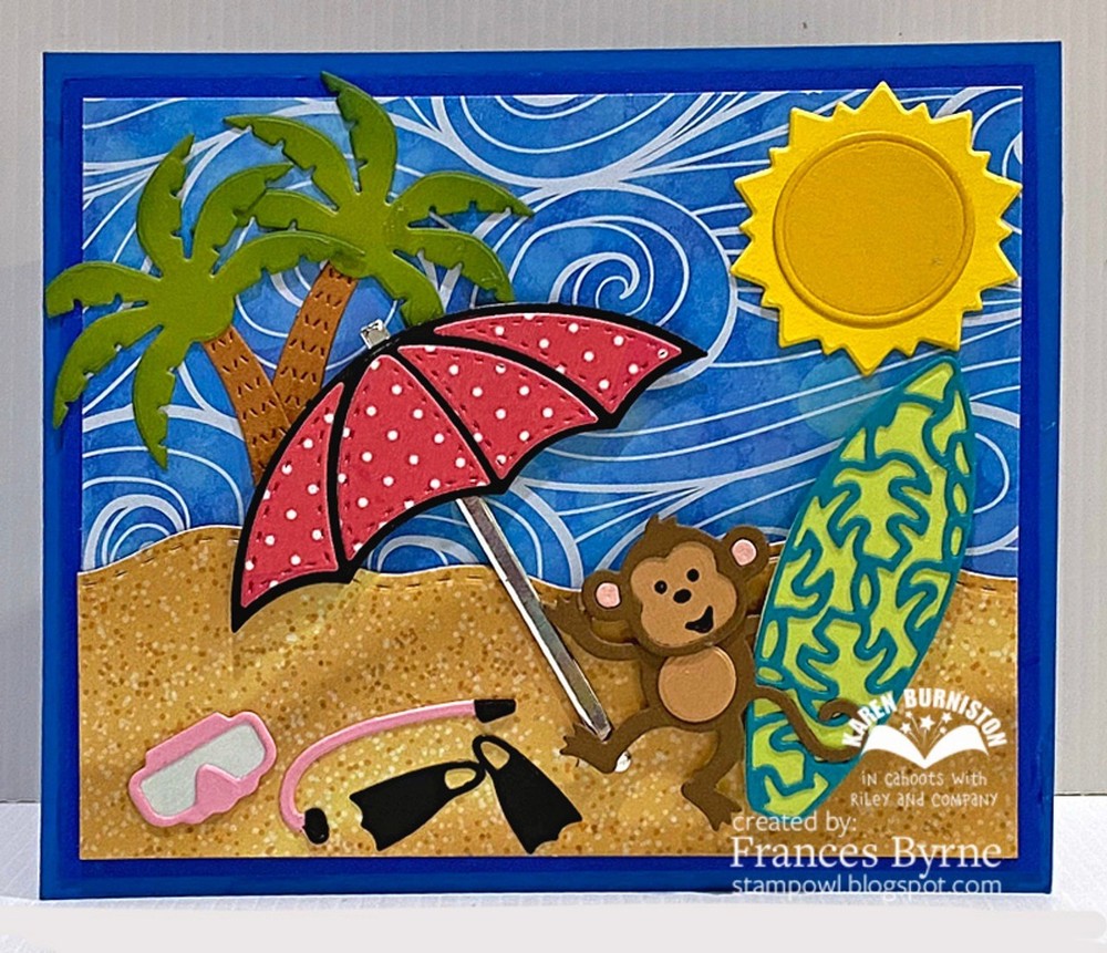 Karen Burniston Die 1260 - Beach Elements