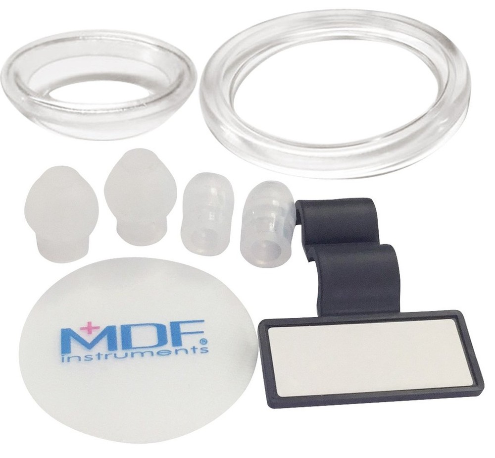 MDF Pulse Time 2-in-1 Digital LCD Clock Stethoscope Single Head MDF74008