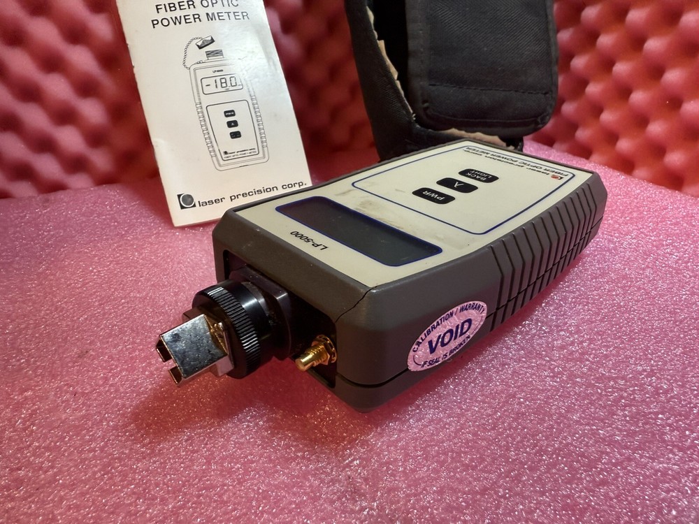 Laser Precision LP-5000 Fiber Optic Power Meter
