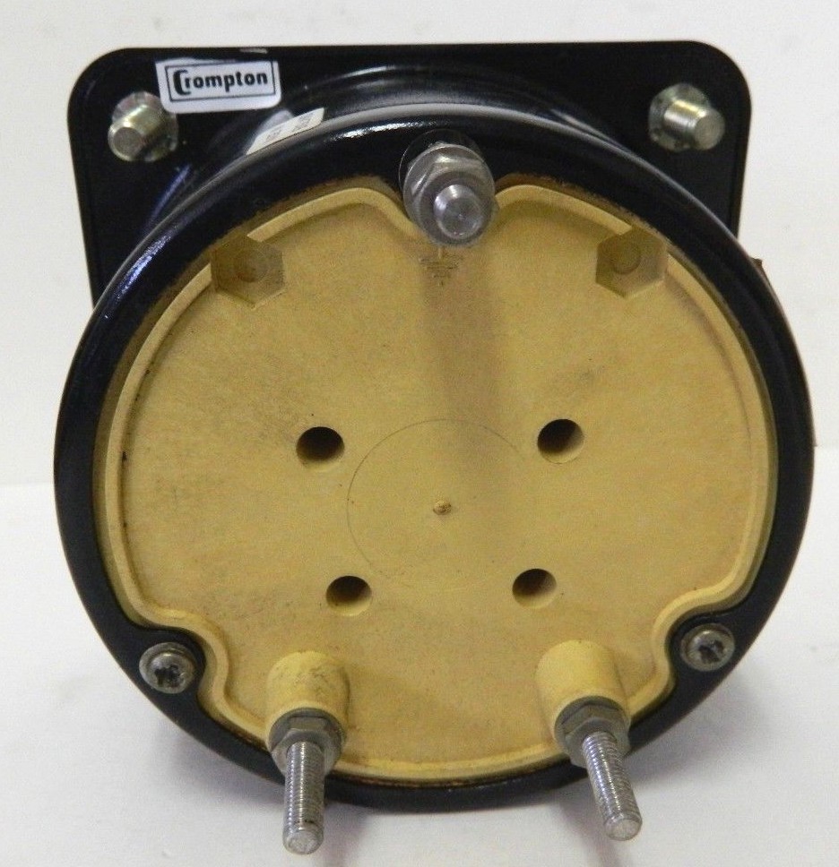 Crompton Instruments 077-08 AC Amperes Panel Meter AA-LSSC