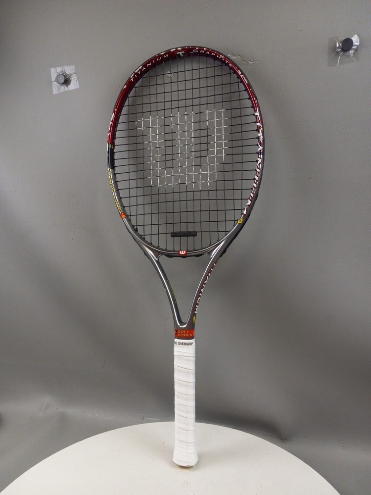 Wilson Tennis Racket Graphite Titanium 2 Soft Shock Slightly Used