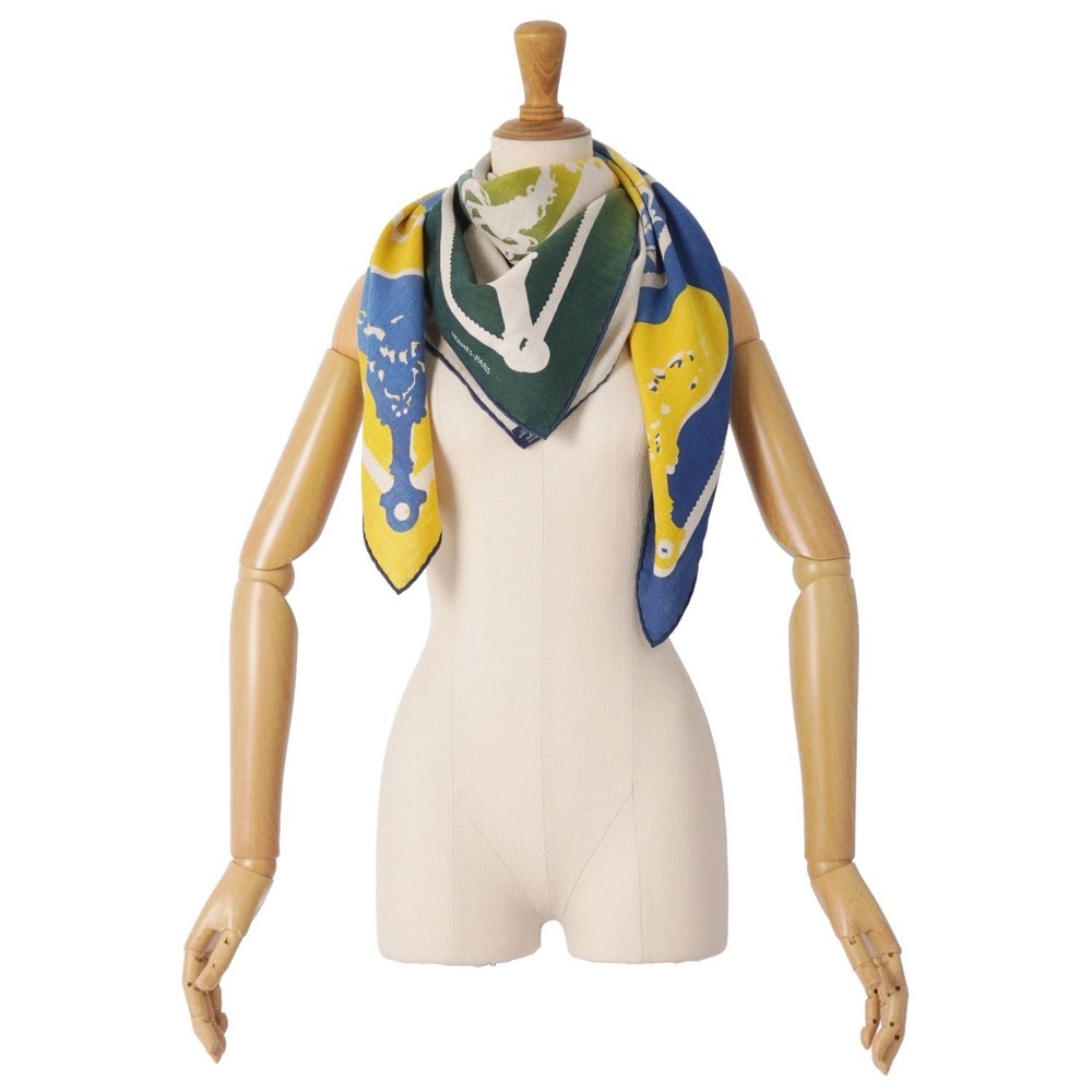 Hermès Etriers Chromatiques scarf