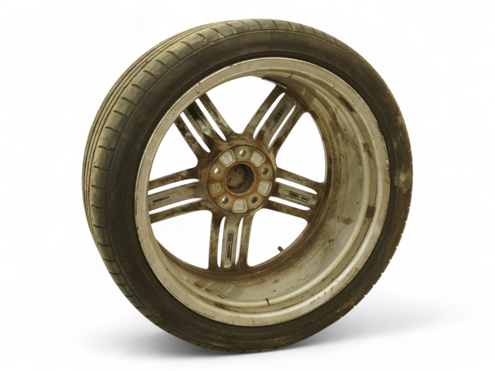 09-16 Audi S4 B8 Wheel Rim Option F42 19X8.5J 5-112Mm Et43 W Tire 8K0601025cm