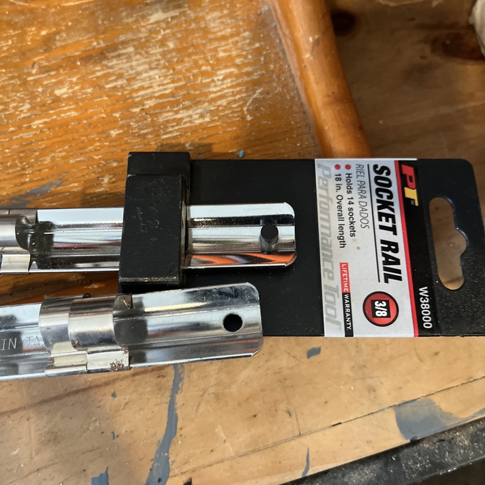 Socket holders 2 one 3/8 and one 1/2 inch