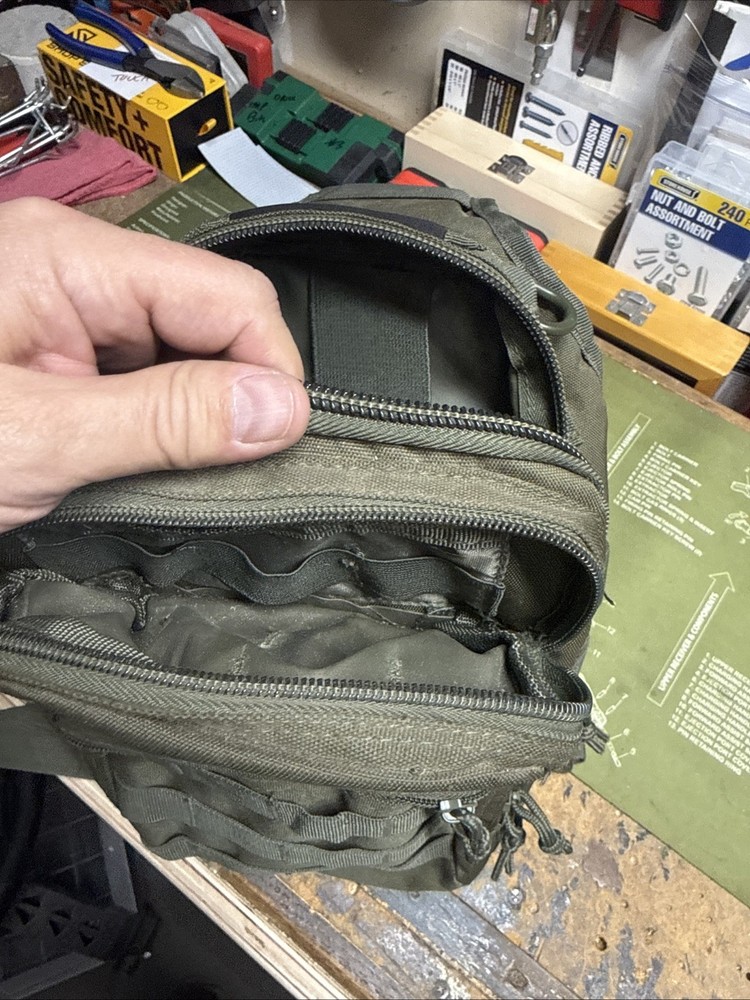 EDC Concealed Carry Sling Bag With Hook and Loop & Universal Adjustable Holster