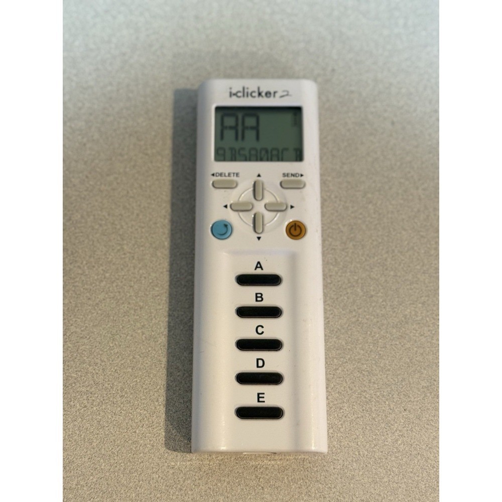 iClicker 2 Student Classroom Response System Remote Control Working