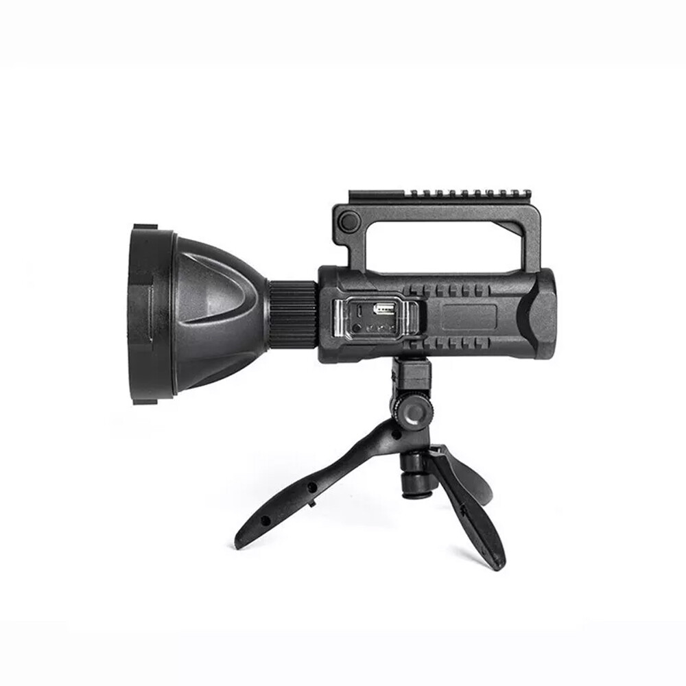 Super Bright LED Searchlight Portable Rechargeable Spotlight Handheld Flashlight