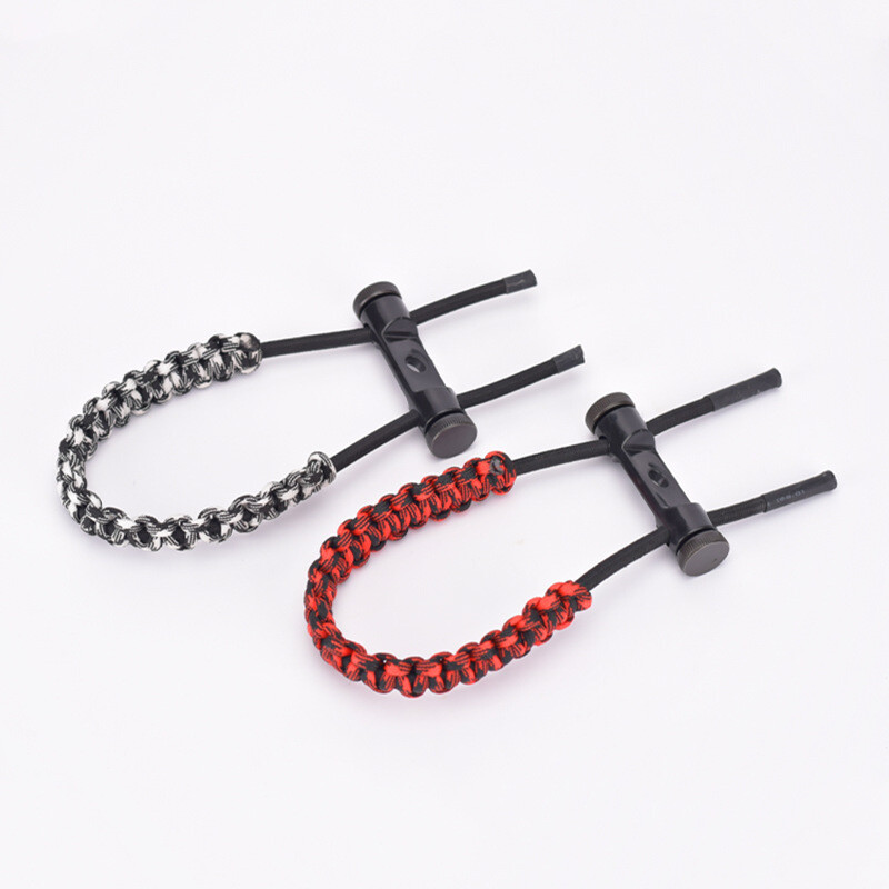 Archery Tools Bow Sling Adjustable Braided Cord Wrist Sling Compound Bow Shoot