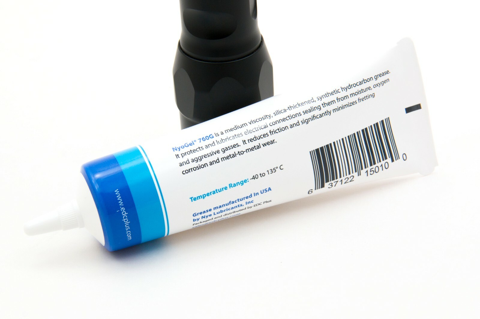 NyoGel 760G 50g (1.76oz) Tube Synthetic Flashlight Lubricant grease Made in USA