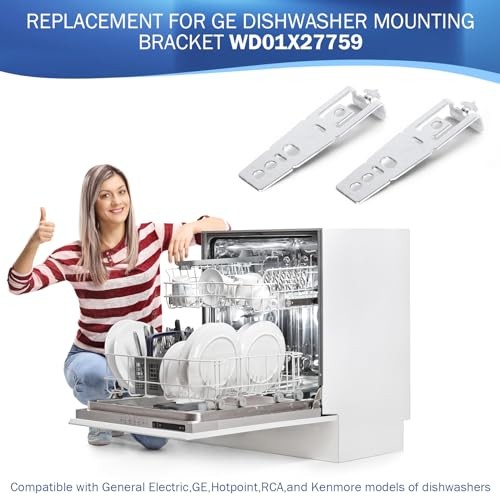 Dishwasher Countertop Bracket Replacement for GE Dishwasher Mounting Bracket