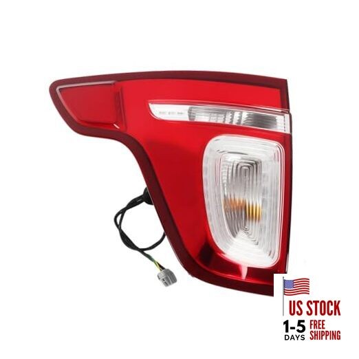 Tail Light Assembly Compatible with 2011-2015 Explorer Driver Side Rear Left